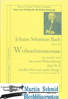 Großer Gott und starker König (Baß.Trp.Orgel)(Fassung in C-Dur) 