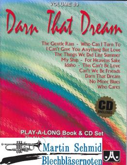 Volume 89: Darn That Dream (Buch/CD) 