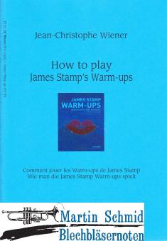 How to play James Stamps Warm-ups (D;E;F) 