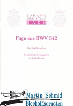Fuge aus BWV 542 