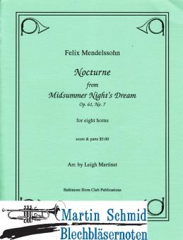 Nocturne from A Midsummer Nights Dream (8Hr) 