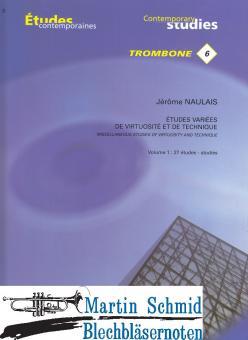 Études variées de virtuosité et de technique Vol. 1 - 27 études 