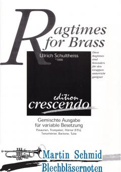 Ragtimes (Jede Besetzung möglich: Trp;Hr;Pos;TenHr;Bariton;Tu) 