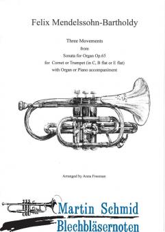 Three Movements from Sonata for Organ op.65 (Trp in Es/C/Bb) 