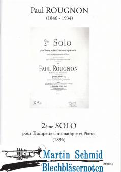 2ème Solo pour Trompette chromatique et Piano (1896) 
