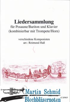 Liedersammlung für Posaune/Bariton(kombinierbar mit Trompete/Horn) 