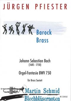 Orgel-Fantasie BWV 570 (311.01) (Neuheit Ensemble) 