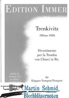 Divertimento per la Tromba con Chiavi in Re (Klappentrompete/Trompete.Klavier) (Immer Klappentrompete) 