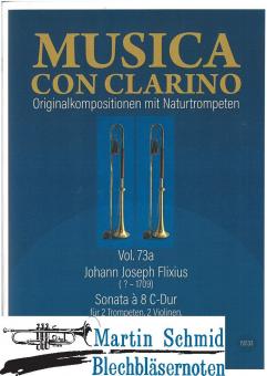 Sonata à 7 C-Dur (2Trompeten.Orgel/Klavier) (Collection Arne Thielemann) (Neuheit Trompete) 