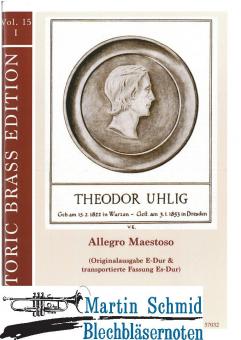 Allegro Maestoso E-Dur  (Historic Brass Edition)  