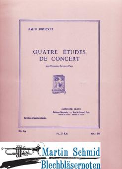 Quatre Etudes de Concert (121.Klav.Sz) 