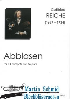 Abblasen (1-4 Trumpets.Pk) (John Foster Edition) (Neuheit Trompete) 
