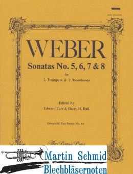 Sonatas 5-8 (2 D Trp.2Pos) 
