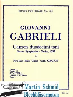 Canzon duodecimi toni (212;221;311;302.Orgel) 
