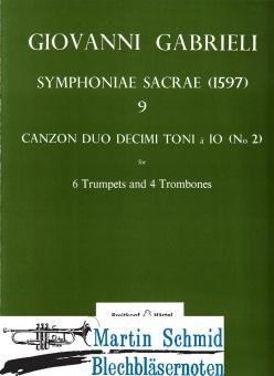 1597 Canzon Duodecimi Toni Nr.2 (604)  (Musica Rara Antiquarisch) 
