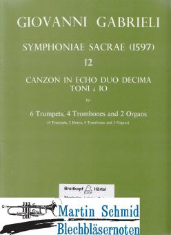 1597 Canzon in Echo Duodecimi Toni (604.2Orgeln) 
