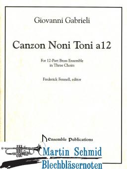1597 Canzon 14 Noni Toni à 12 