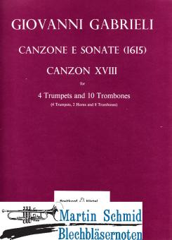 1615 Canzon XVIII (4010)(Verlagskopie) 