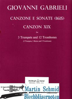 1615 Canzon XIX (3Trp.12Pos) 