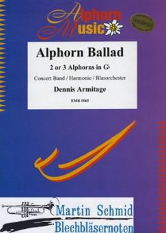 Alphorn Ballad (2 oder 3 Alphörner in Gb) 
