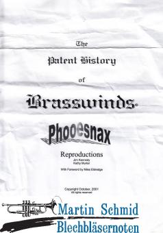 The Patent History of Brasswinds (über 300 Patente auf CD-Rom) 