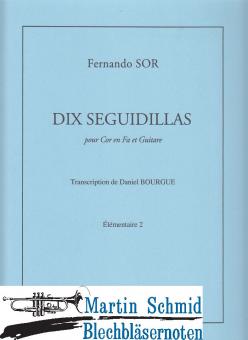 Dix Seguidillas (Hr.Gitarre) 