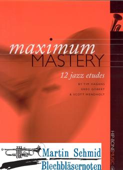 Maximum Mastery - 12 Jazz Etudes (CD) 
