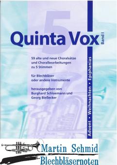 Quinta Vox Band 1 (Advent-Weihnachten-Epiphanias) 