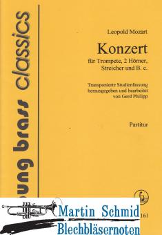 Konzert (transponierte Fassung) (Partitur) 