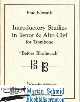 Introductory Studies in Tenor & Alto Clef "Before Blazhevich" 