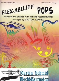 Flex-Ability Pops (1-4 Trp.Play-Along CD ad lib) (Trompeten SpP) 