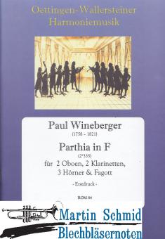 Parthia in F (2Ob.2Klar.3Hr.Fag) 