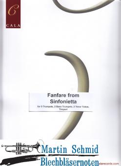 Fanfare from Sinfonietta (9Trp.2BassTrp.2Tenor Tuben.Pk) 