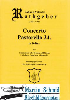 Concerto Pastorello 24 D-Dur (2Trp/Hr.2Vl.Bc) 