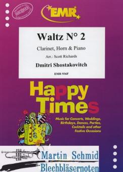 Waltz No. 2 (Klar.Hr.Klav) 