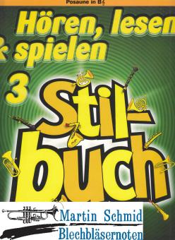 Hören, lesen & spielen Stilbuch - Solostimme (Posaune im Violinschüssel) 
