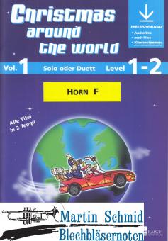 Christmas around the World Vol. 1(Hr in F)(als Duett auch mit anderen Instrumenten kombinierbar) 