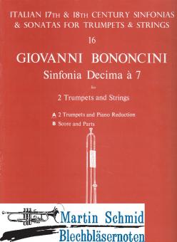 Sinfonia Decima à 7  (Musica Rara Antiquarisch) 