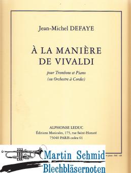 Á La Manière De Vivaldi 