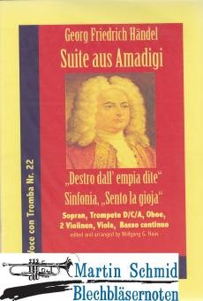 Suite aus Amadigi (Sopran.Trompete.Streicher) 