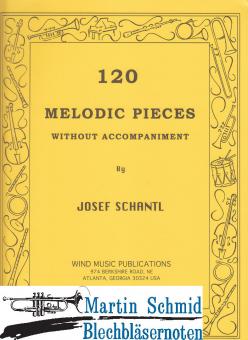 120 Melodic Pieces without accompaniment 