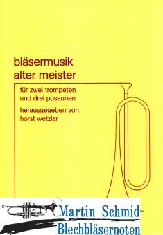 Bläsermusik alter Meister (203) SpP 