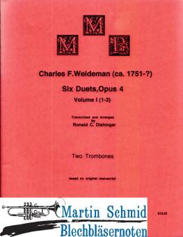 Six Duets, op. 4 Vol. 1 