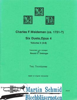 Six Duets, op. 4 Vol. 2 