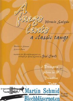A fuego lento - a classical tango 