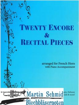 Twenty Encore  Recital Pieces 