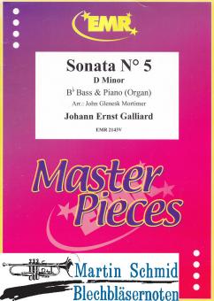 Sonata No. 5 in d-moll (Violinschlüssel) 