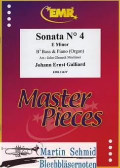 Sonata No. 4 in e-moll (Violinschlüssel) 