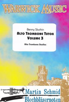 Alto Trombone Tutor Vol.3 
