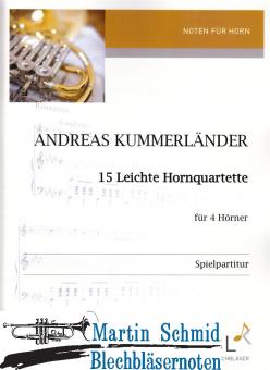 15 Leichte Quartette (SpP) 